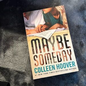 Colleen Hoover Book Maybe Someday